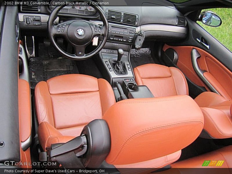  2002 M3 Convertible Cinnamon Interior