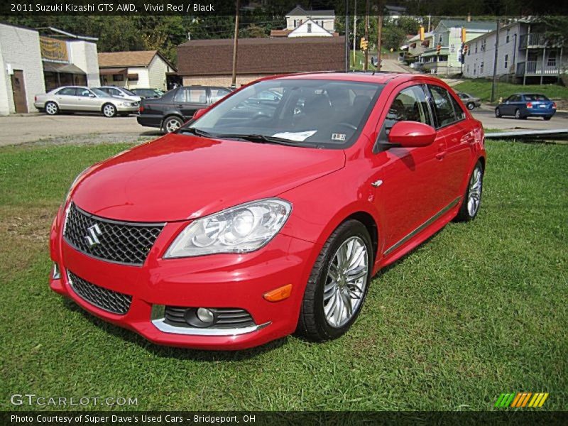 Front 3/4 View of 2011 Kizashi GTS AWD