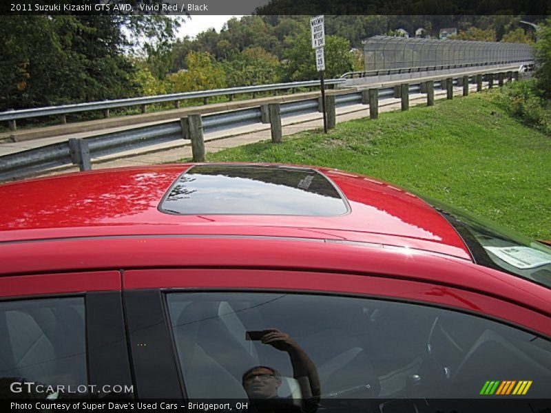 Vivid Red / Black 2011 Suzuki Kizashi GTS AWD