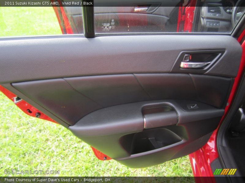 Vivid Red / Black 2011 Suzuki Kizashi GTS AWD
