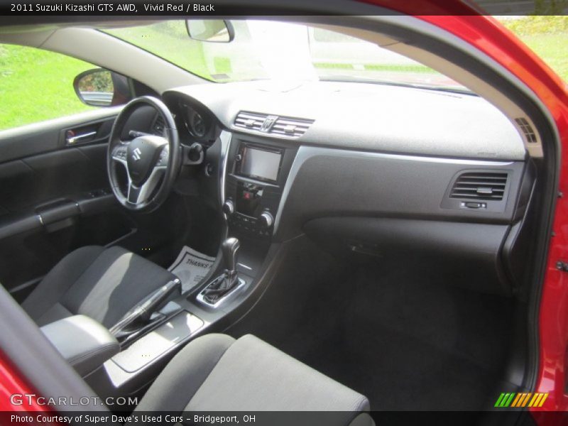 Vivid Red / Black 2011 Suzuki Kizashi GTS AWD