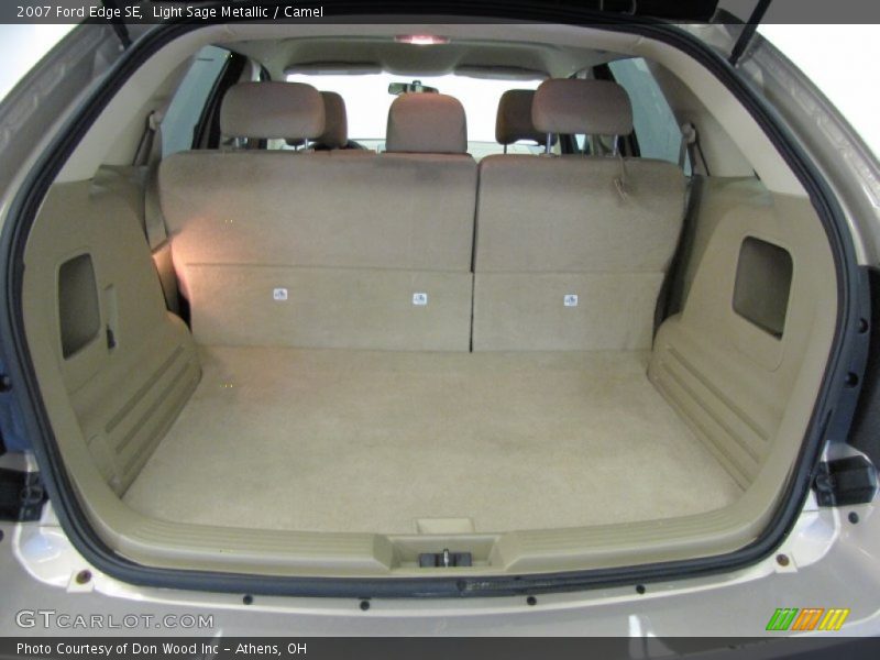 Light Sage Metallic / Camel 2007 Ford Edge SE