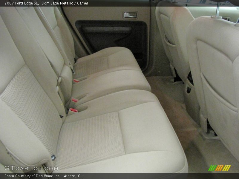 Light Sage Metallic / Camel 2007 Ford Edge SE
