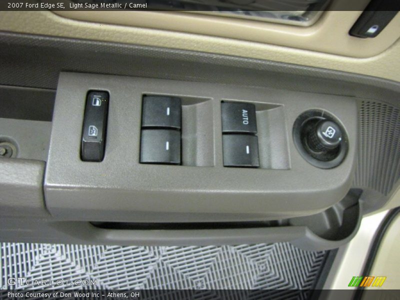 Light Sage Metallic / Camel 2007 Ford Edge SE
