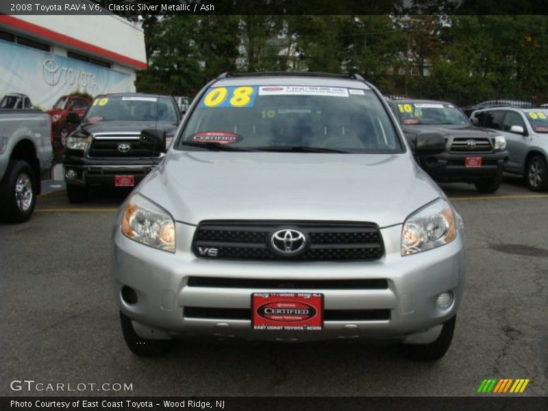 Classic Silver Metallic / Ash 2008 Toyota RAV4 V6