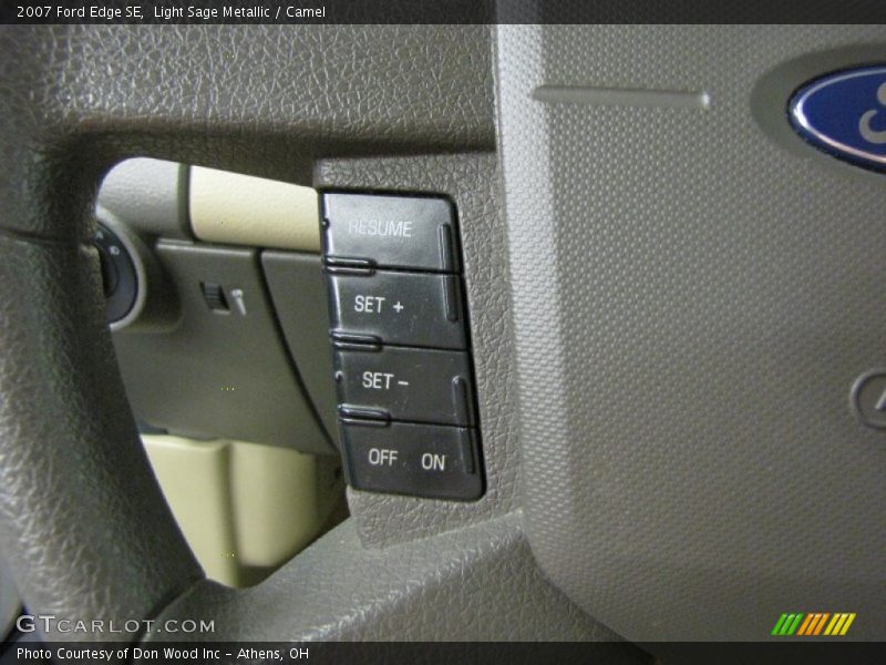 Light Sage Metallic / Camel 2007 Ford Edge SE