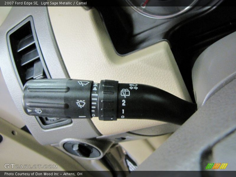 Light Sage Metallic / Camel 2007 Ford Edge SE
