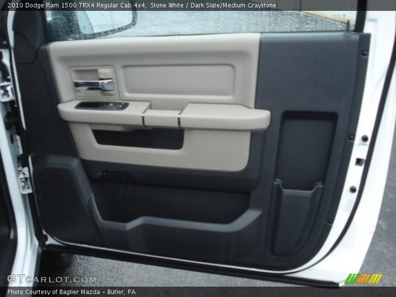 Stone White / Dark Slate/Medium Graystone 2010 Dodge Ram 1500 TRX4 Regular Cab 4x4