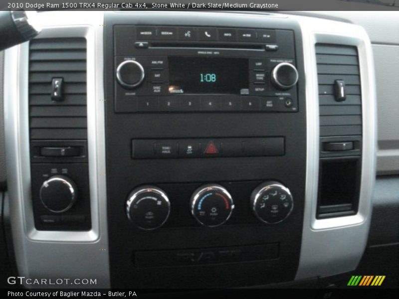Stone White / Dark Slate/Medium Graystone 2010 Dodge Ram 1500 TRX4 Regular Cab 4x4
