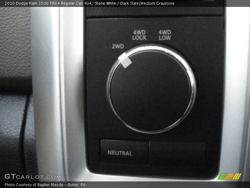 Controls of 2010 Ram 1500 TRX4 Regular Cab 4x4