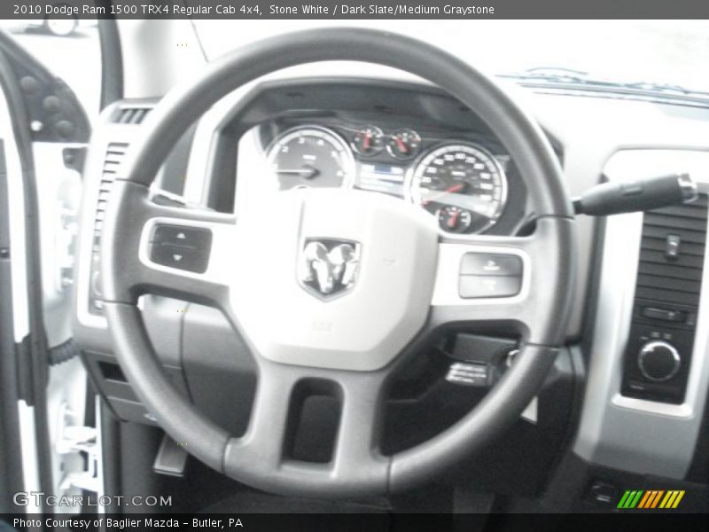 Stone White / Dark Slate/Medium Graystone 2010 Dodge Ram 1500 TRX4 Regular Cab 4x4