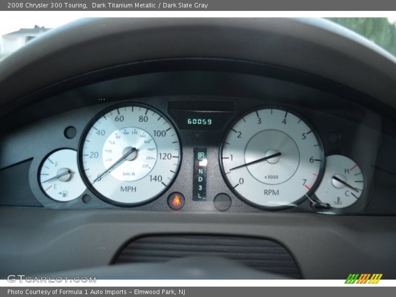 Dark Titanium Metallic / Dark Slate Gray 2008 Chrysler 300 Touring