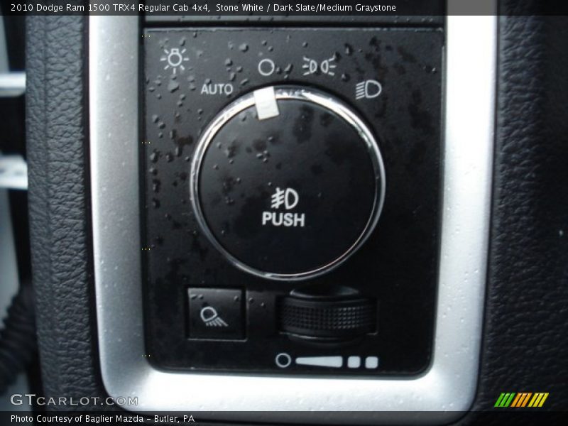 Controls of 2010 Ram 1500 TRX4 Regular Cab 4x4