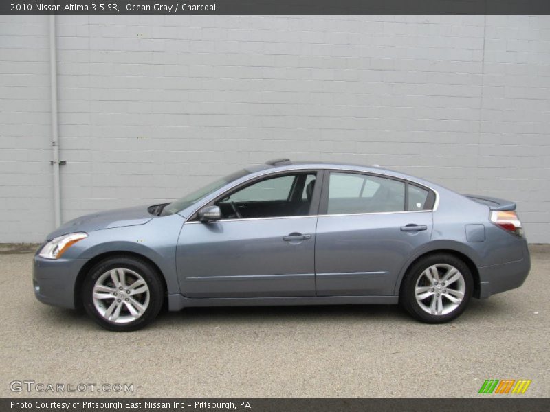 Ocean Gray / Charcoal 2010 Nissan Altima 3.5 SR