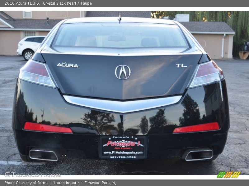 Crystal Black Pearl / Taupe 2010 Acura TL 3.5