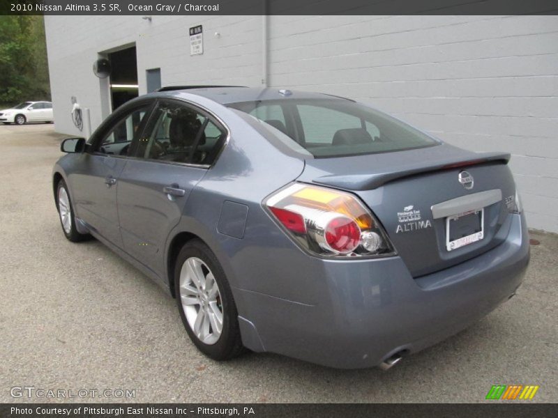 Ocean Gray / Charcoal 2010 Nissan Altima 3.5 SR