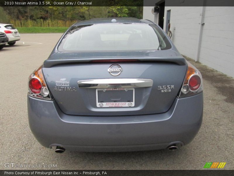 Ocean Gray / Charcoal 2010 Nissan Altima 3.5 SR
