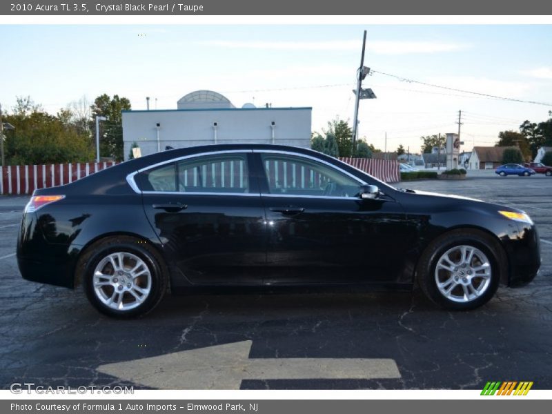 Crystal Black Pearl / Taupe 2010 Acura TL 3.5