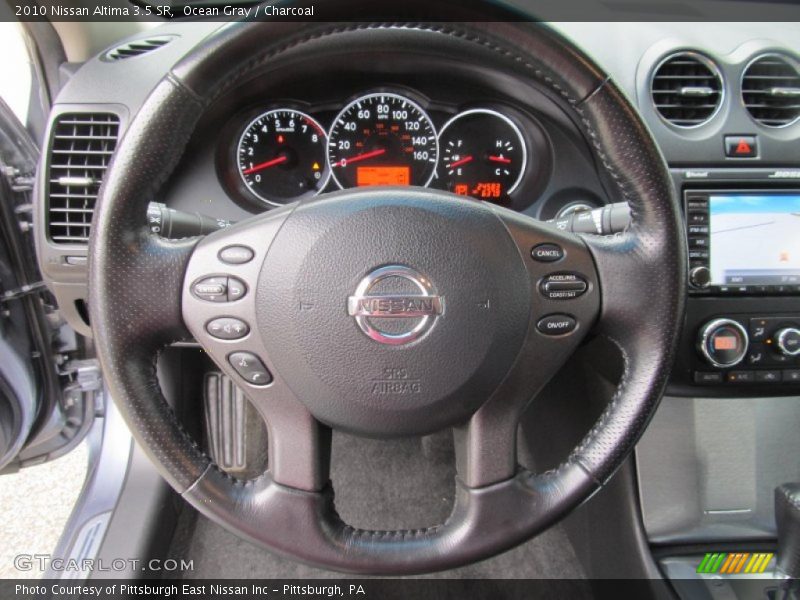 Ocean Gray / Charcoal 2010 Nissan Altima 3.5 SR