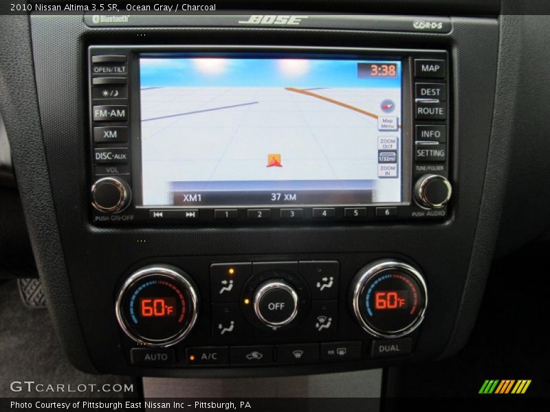 Ocean Gray / Charcoal 2010 Nissan Altima 3.5 SR
