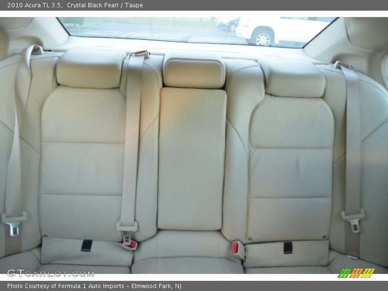 Crystal Black Pearl / Taupe 2010 Acura TL 3.5