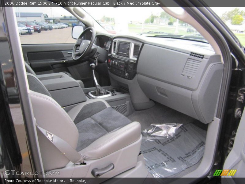  2006 Ram 1500 SRT-10 Night Runner Regular Cab Medium Slate Gray Interior