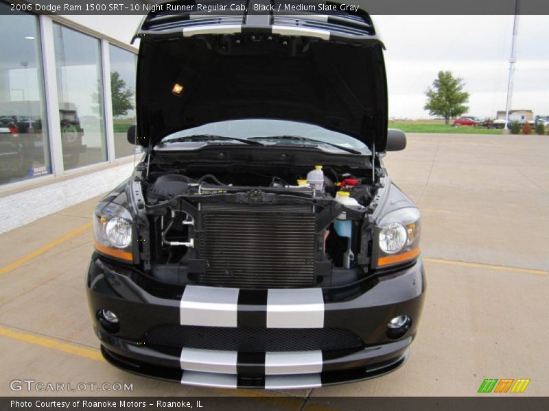 Black / Medium Slate Gray 2006 Dodge Ram 1500 SRT-10 Night Runner Regular Cab