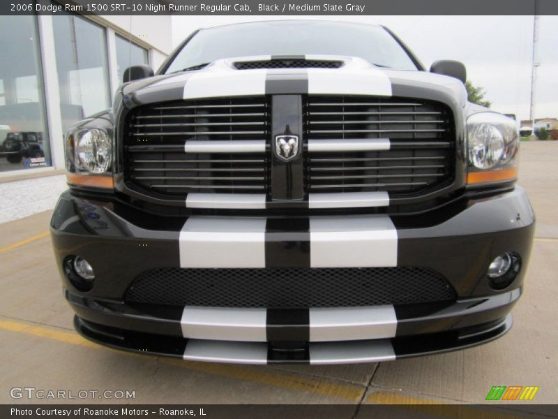 Black / Medium Slate Gray 2006 Dodge Ram 1500 SRT-10 Night Runner Regular Cab