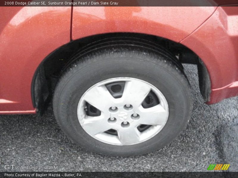 Sunburst Orange Pearl / Dark Slate Gray 2008 Dodge Caliber SE