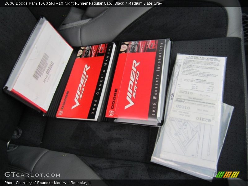 Books/Manuals of 2006 Ram 1500 SRT-10 Night Runner Regular Cab