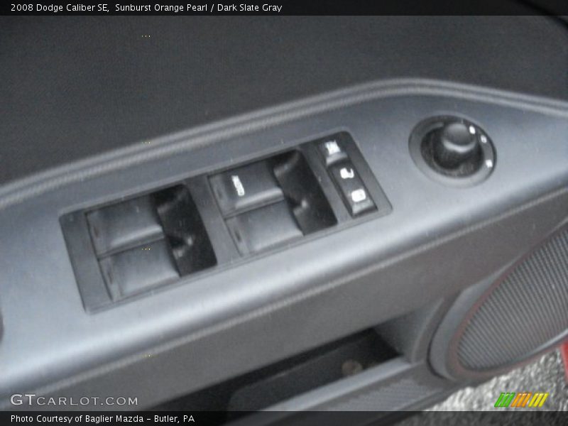 Sunburst Orange Pearl / Dark Slate Gray 2008 Dodge Caliber SE
