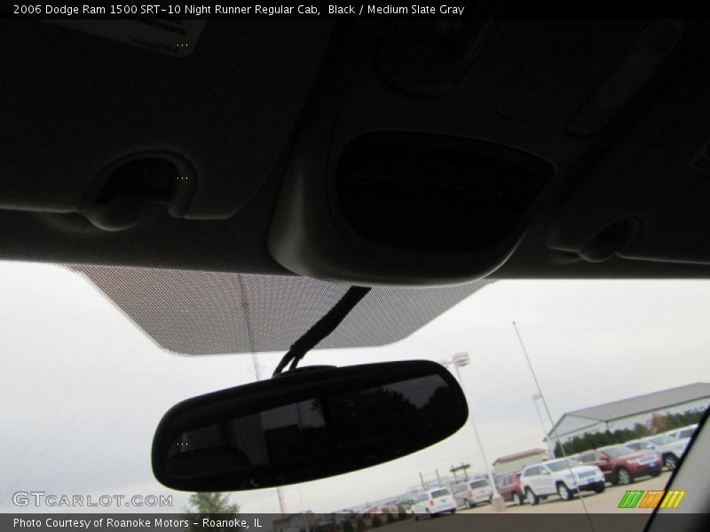 Black / Medium Slate Gray 2006 Dodge Ram 1500 SRT-10 Night Runner Regular Cab