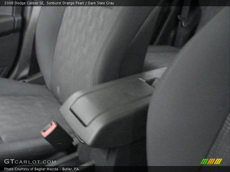 Sunburst Orange Pearl / Dark Slate Gray 2008 Dodge Caliber SE