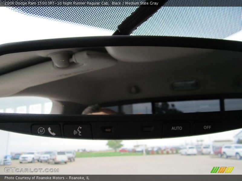 Black / Medium Slate Gray 2006 Dodge Ram 1500 SRT-10 Night Runner Regular Cab