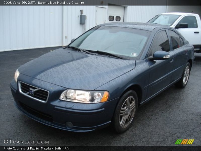 Barents Blue Metallic / Graphite 2008 Volvo S60 2.5T