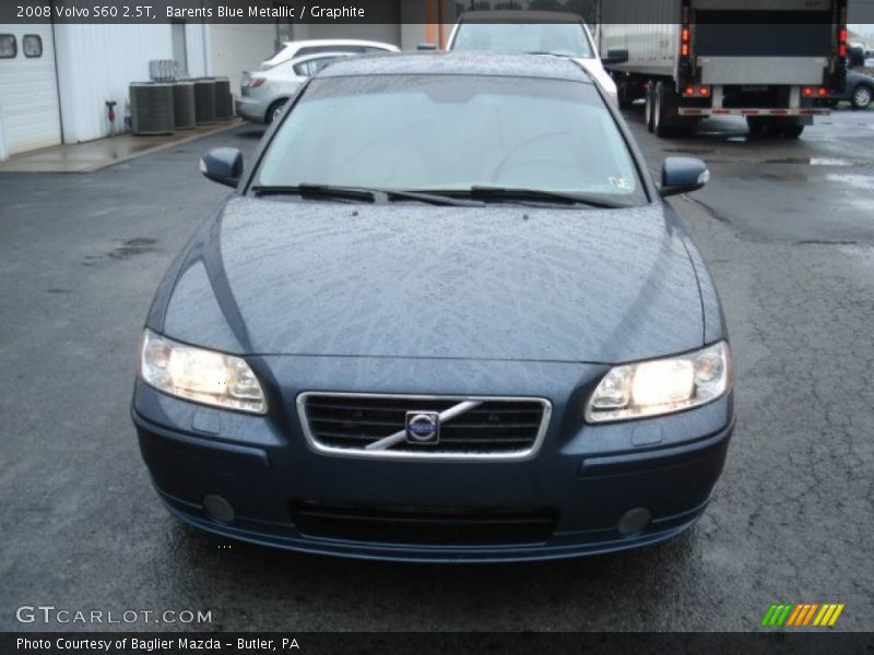 Barents Blue Metallic / Graphite 2008 Volvo S60 2.5T