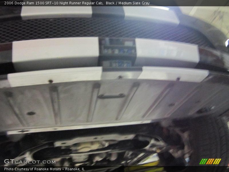 Black / Medium Slate Gray 2006 Dodge Ram 1500 SRT-10 Night Runner Regular Cab