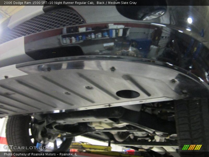Black / Medium Slate Gray 2006 Dodge Ram 1500 SRT-10 Night Runner Regular Cab