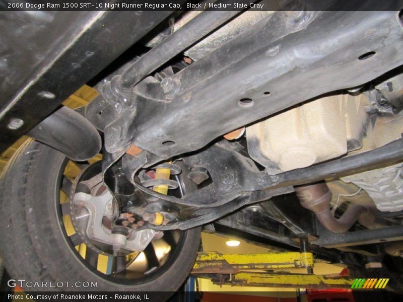 Undercarriage of 2006 Ram 1500 SRT-10 Night Runner Regular Cab