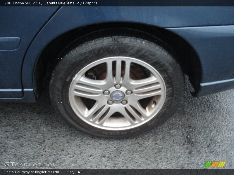 Barents Blue Metallic / Graphite 2008 Volvo S60 2.5T