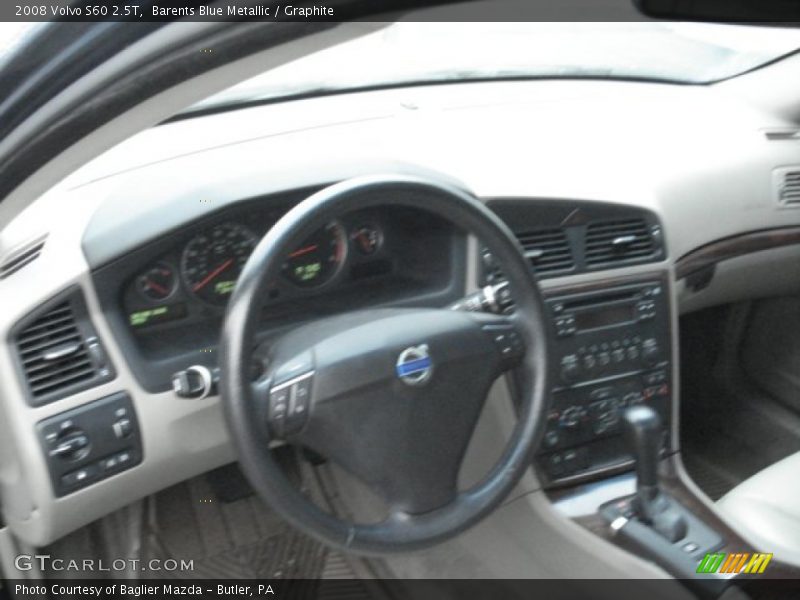Barents Blue Metallic / Graphite 2008 Volvo S60 2.5T