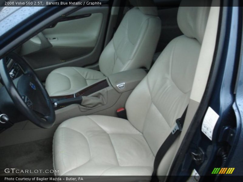 Barents Blue Metallic / Graphite 2008 Volvo S60 2.5T