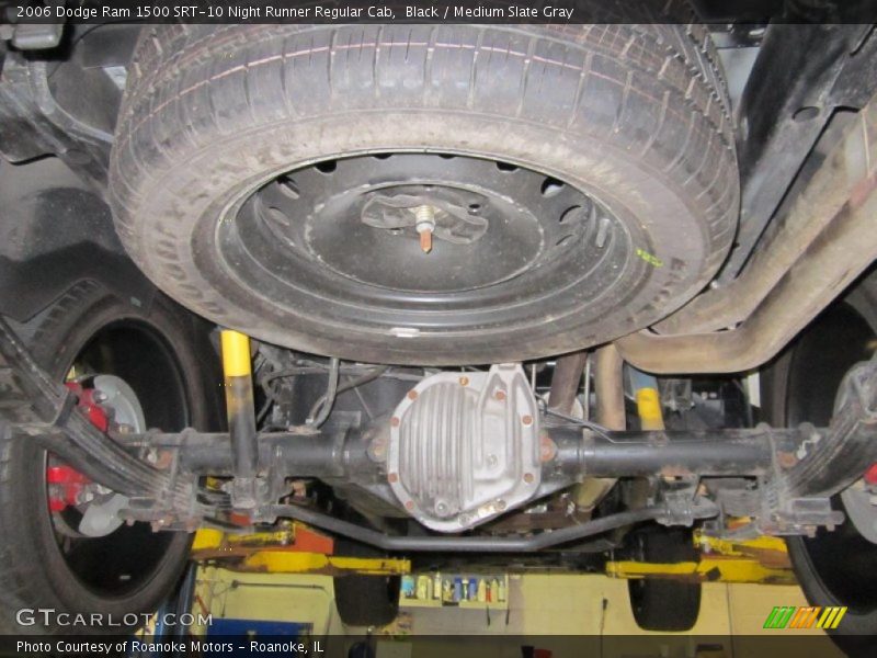 Undercarriage of 2006 Ram 1500 SRT-10 Night Runner Regular Cab