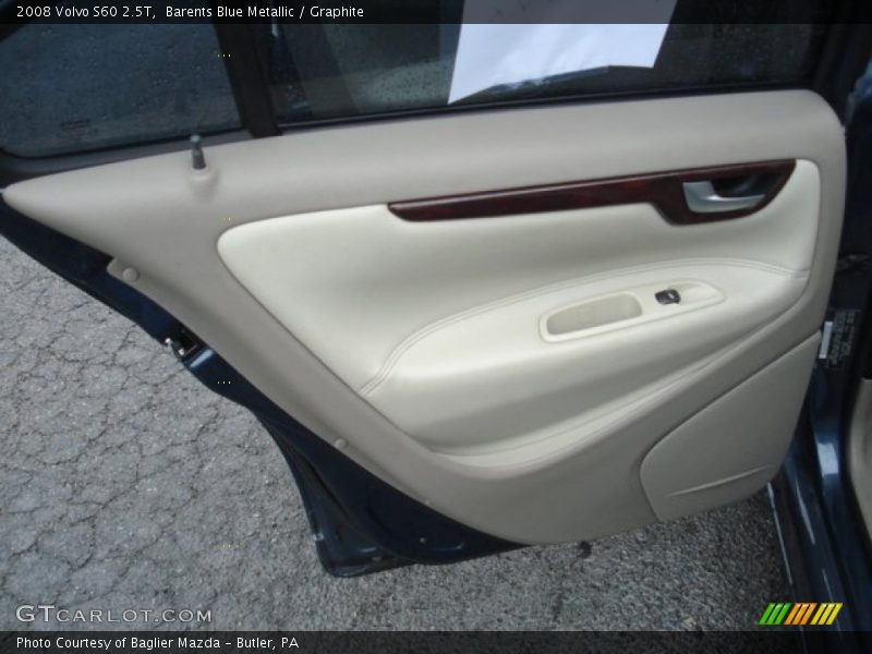 Barents Blue Metallic / Graphite 2008 Volvo S60 2.5T