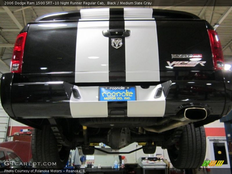 Black / Medium Slate Gray 2006 Dodge Ram 1500 SRT-10 Night Runner Regular Cab