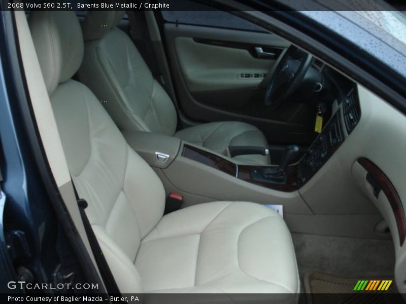 Barents Blue Metallic / Graphite 2008 Volvo S60 2.5T