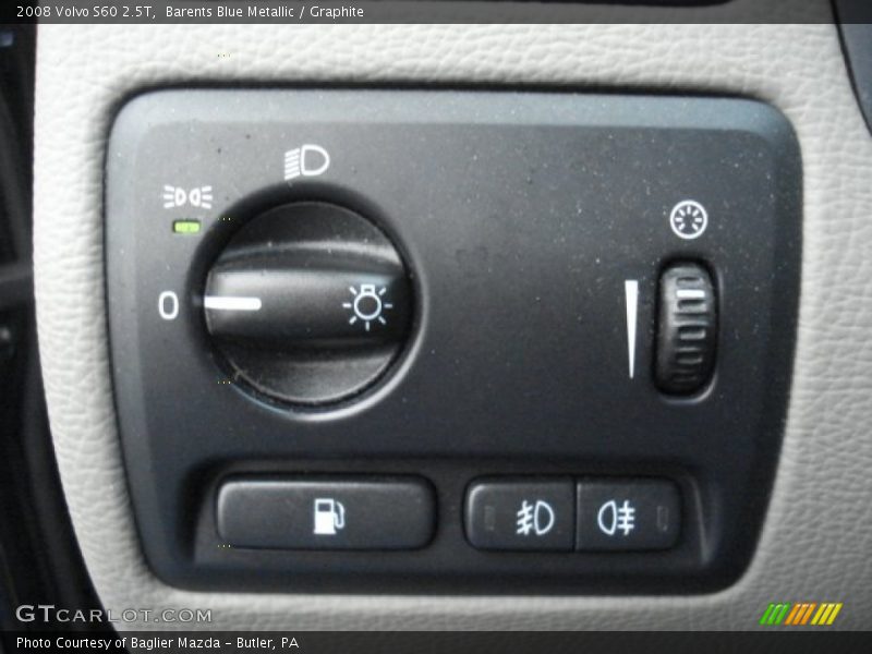 Barents Blue Metallic / Graphite 2008 Volvo S60 2.5T