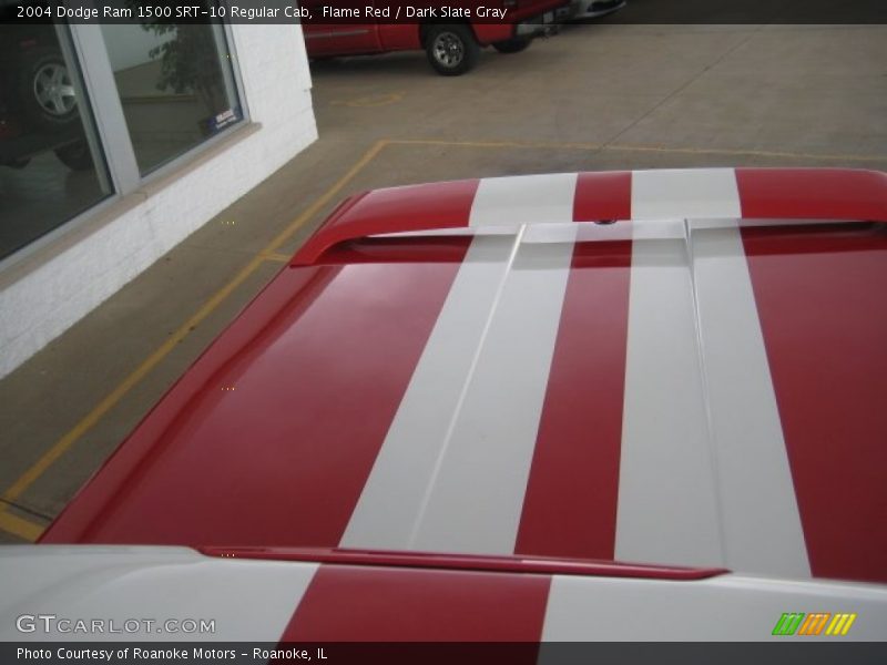 Flame Red / Dark Slate Gray 2004 Dodge Ram 1500 SRT-10 Regular Cab