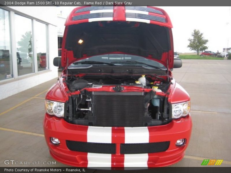 Flame Red / Dark Slate Gray 2004 Dodge Ram 1500 SRT-10 Regular Cab