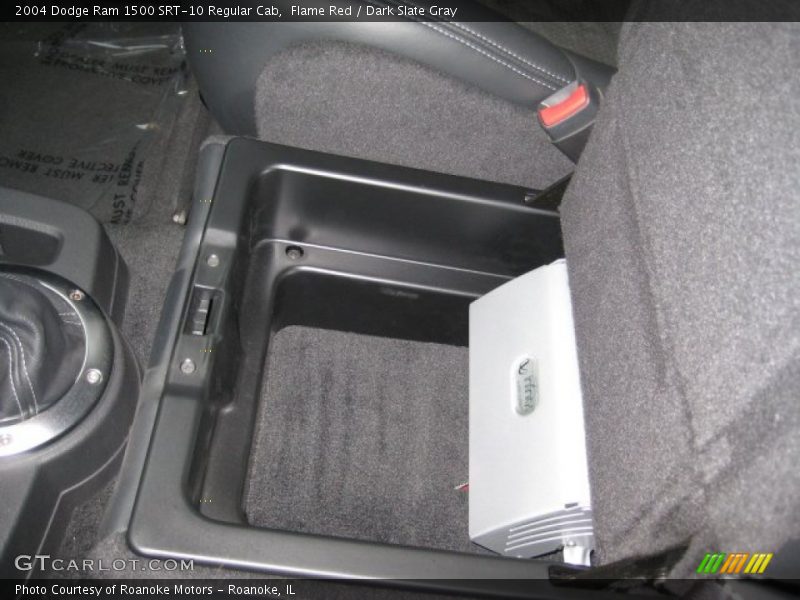 Flame Red / Dark Slate Gray 2004 Dodge Ram 1500 SRT-10 Regular Cab